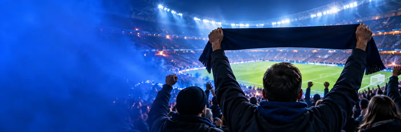 Supportrar på arenan – Topptipset resultat för vald omgång, rätta raden match för match